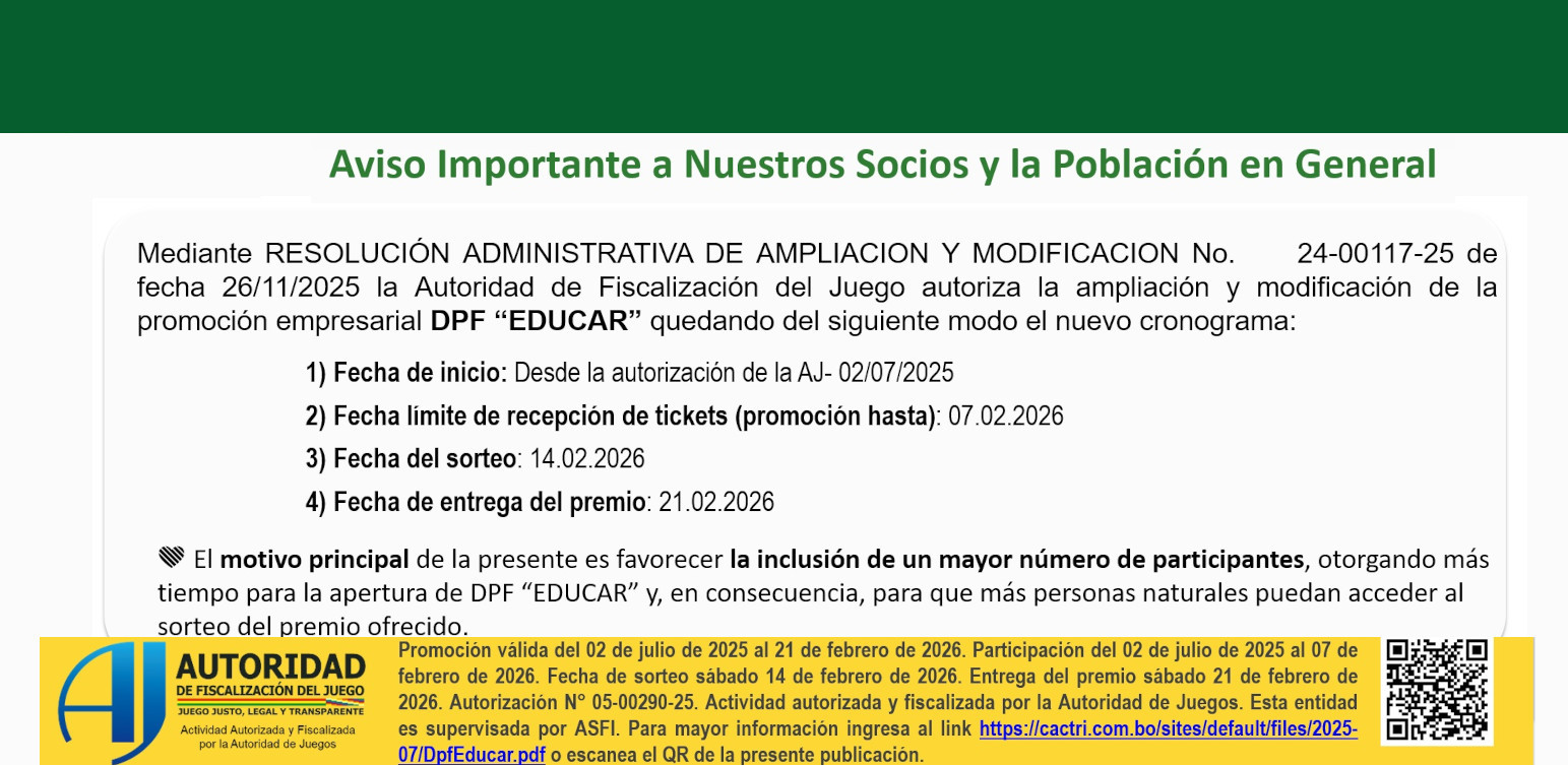 Comunicado DPF Educar